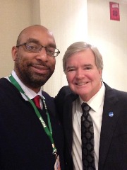 Selfie with NCAA President Mark Emmert.